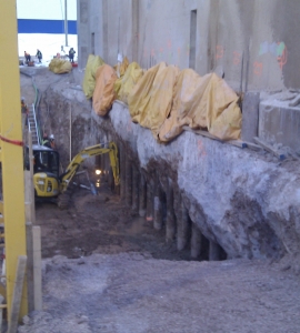 Suivi de déformation, modification de structure – tour de préchauffage de Ciment McInnis, Port-Daniel–Gascons
