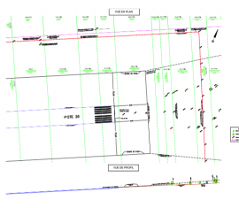 Plan profil de l’aéroport Grande-Rivière Ouest